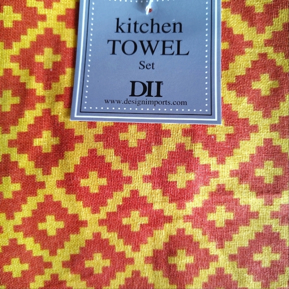 DII Bungalow Collection Kitchen Towel Set - Picture 2 of 3